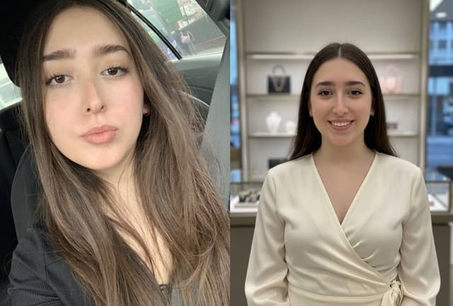 Before and after portrait 2